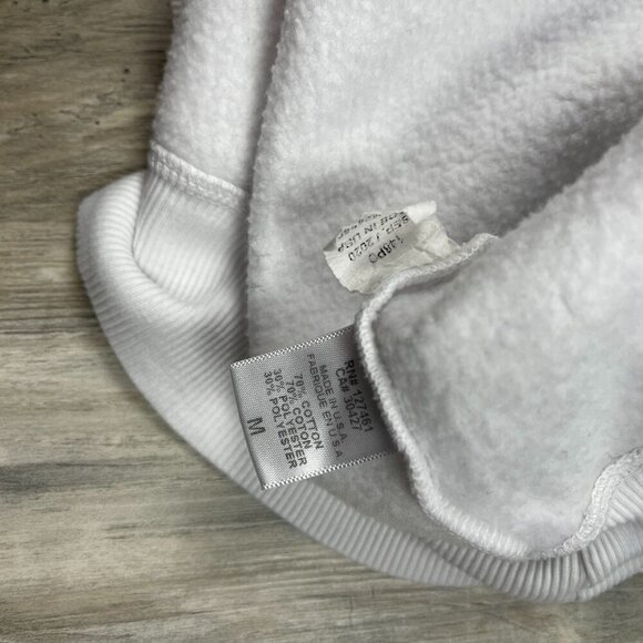 Wildfox Oversize Sweatshirt Medium White Womens Face Sunglasses Lips Pullover - Picture 5 of 7